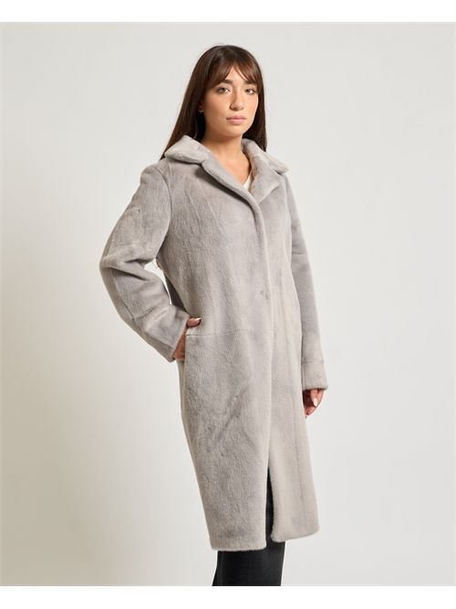 Cappotto lungo Yes Zee Teddy reversibile YES ZEE | O027-KV000846